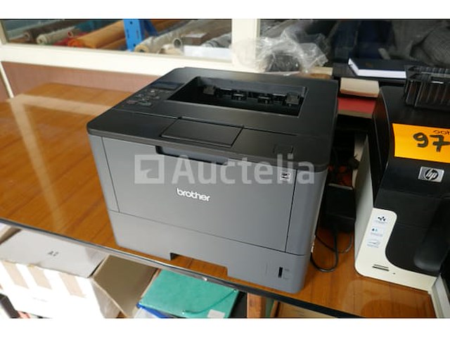 2 printers hp en brother - afbeelding 1 van  3