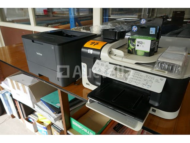 2 printers hp en brother - afbeelding 2 van  3