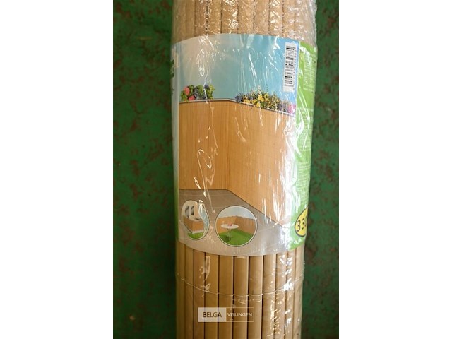 2 privacyscherm met bamboe-look - afbeelding 5 van  5