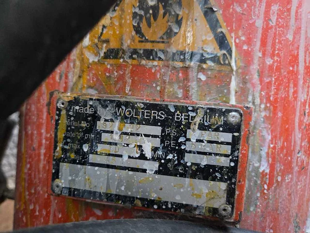 2 professionele wegenbelijningsmachines – wolters & mmc – honda gx270 / vanguard - afbeelding 13 van  14