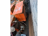 2 professionele wegenbelijningsmachines – wolters & mmc – honda gx270 / vanguard - afbeelding 12 van  14
