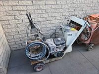 2 professionele wegenbelijningsmachines – wolters & mmc – honda gx270 / vanguard - afbeelding 7 van  14