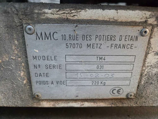 2 professionele wegenbelijningsmachines – wolters & mmc – honda gx270 / vanguard - afbeelding 12 van  14