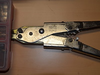 2 pvc gereedschapskisten fayg, 2 pvc vakkendozen met koppelstukken, 2 vulkan lokring krimptangen (b425) - afbeelding 13 van  13