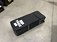 2 pvc levellers thule in stoffen opbergtas