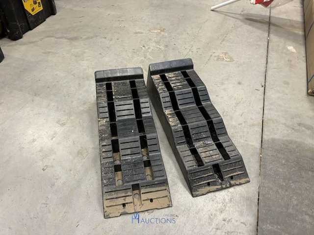 2 pvc levellers thule in stoffen opbergtas - afbeelding 2 van  2