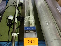 2 raamlamellen decosol h. 1,30 b. 1,00 m - afbeelding 1 van  1