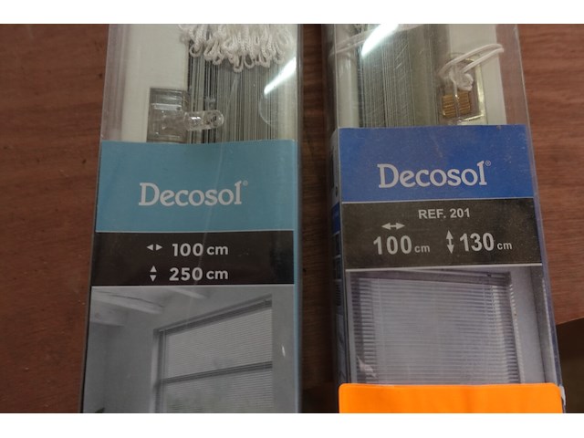 2 raamlamellen decosol h.1,30 x b.1,00 m - afbeelding 2 van  3