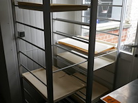 2 regaalwagens - afbeelding 1 van  3