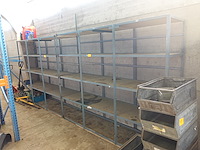 2 rekken gelast l. 2,50 x h. 2,00 x b. 0,60 m - afbeelding 1 van  5