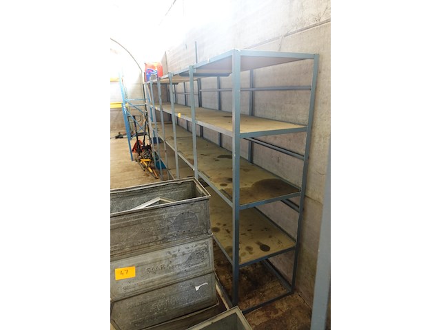 2 rekken gelast l. 2,50 x h. 2,00 x b. 0,60 m - afbeelding 2 van  5