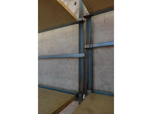 2 rekken gelast l. 2,50 x h. 2,00 x b. 0,60 m - afbeelding 3 van  5