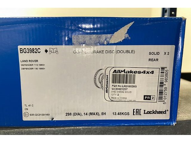 2 remschijven delphi - afbeelding 3 van  3