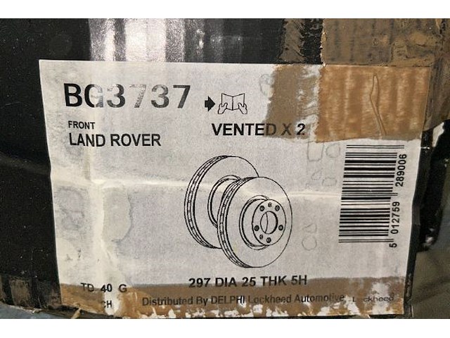 2 remschijven delphi - afbeelding 2 van  2