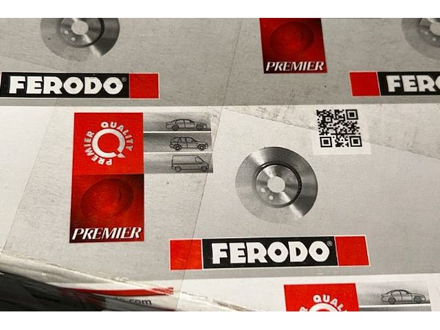 2 remschijven ferodo - afbeelding 2 van  4