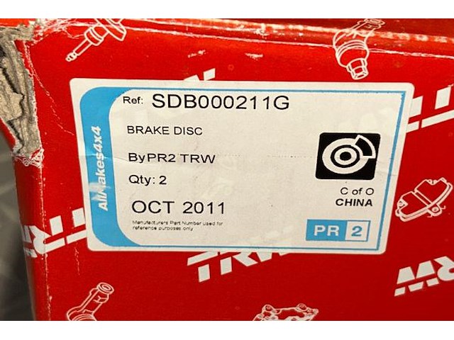 2 remschijven trw - afbeelding 3 van  3