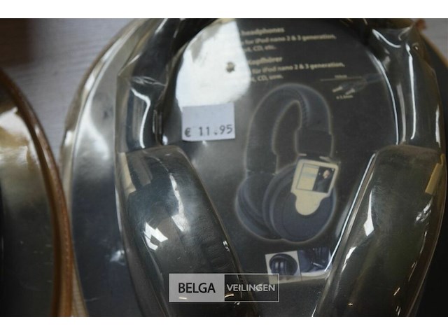 2 retro hoofdset - afbeelding 2 van  2