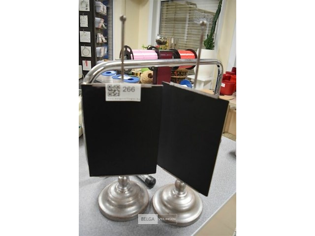 2 retro schrijfbordjes - afbeelding 1 van  3