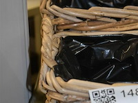 2 rieten mandjes - afbeelding 4 van  4