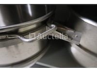 2 roestvrijstalen kommen voor de mixer - afbeelding 3 van  7