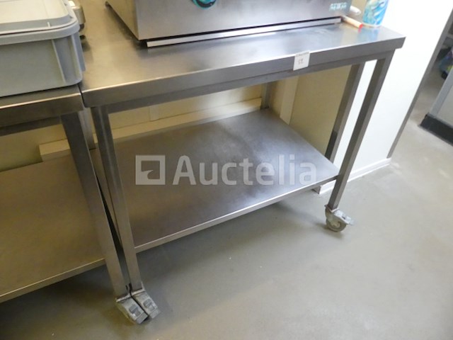 2 roestvrijstalen tafels - afbeelding 3 van  5