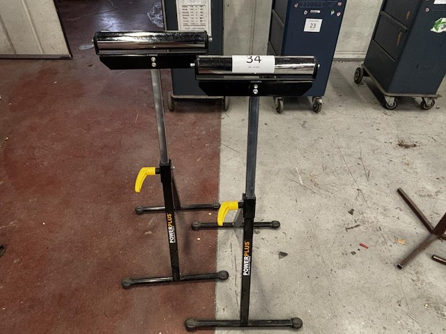 2 rolbokken powerplus - afbeelding 1 van  3