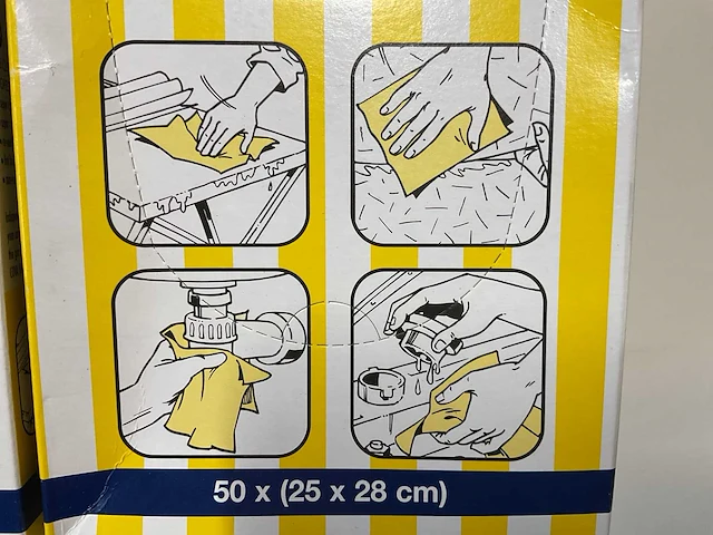 2 rollen reinigings papier - afbeelding 3 van  5