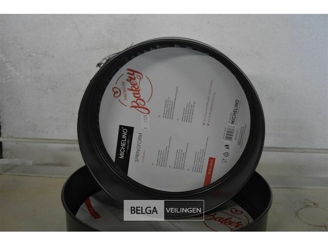 2 ronde bakvormen - afbeelding 2 van  2