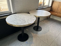 2 ronde horecatafels