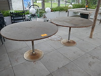 2 ronde tafels - afbeelding 1 van  3