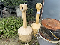 2 rookpalen - afbeelding 1 van  3
