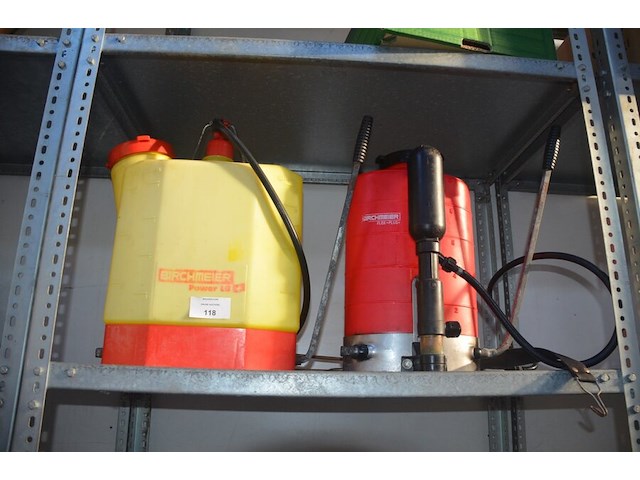 2 rugsproeiers birzchmeier - afbeelding 1 van  6