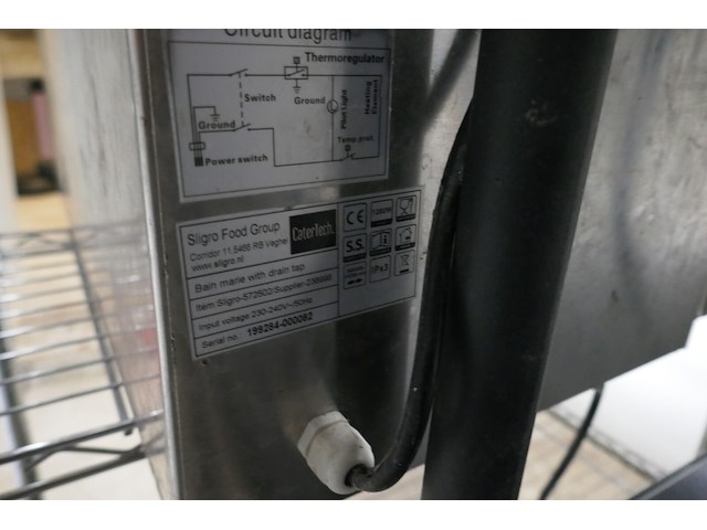 2 rvs bain maries catertech - afbeelding 4 van  4