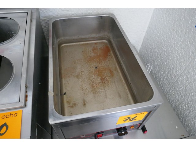 2 rvs bain maries - afbeelding 2 van  5