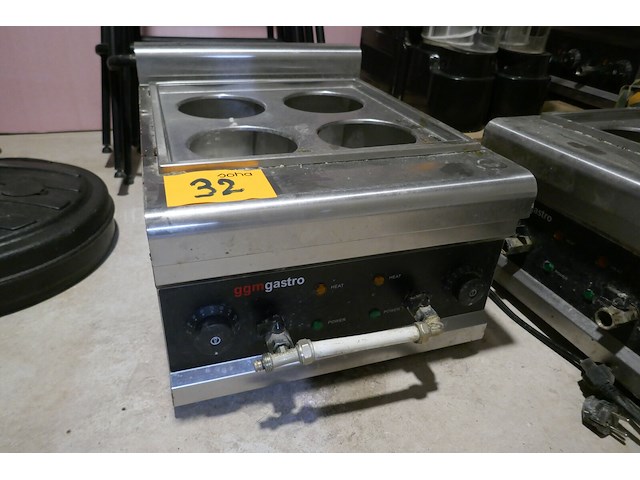 2 rvs pastakokers ggmgastro - afbeelding 2 van  5