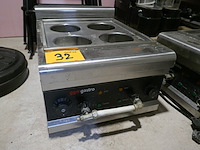 2 rvs pastakokers ggmgastro - afbeelding 2 van  5