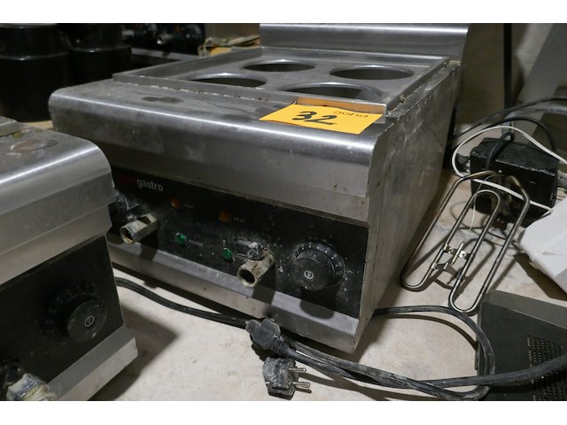 2 rvs pastakokers ggmgastro - afbeelding 4 van  5