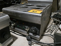 2 rvs pastakokers ggmgastro - afbeelding 4 van  5