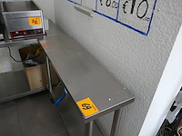 2 rvs werktafels - afbeelding 3 van  5