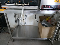 2 rvs werktafels - afbeelding 4 van  5