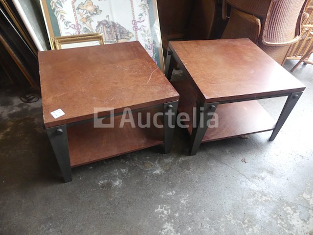 2 salontafels - afbeelding 1 van  3