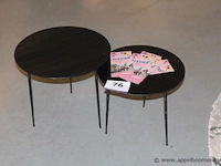 2 salontafeltjes - afbeelding 1 van  1