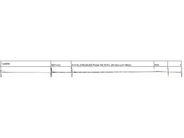 2-sash gate (ral7005) - afbeelding 6 van  8
