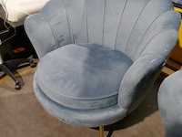 2 schelpvormige fautieuls - afbeelding 2 van  5