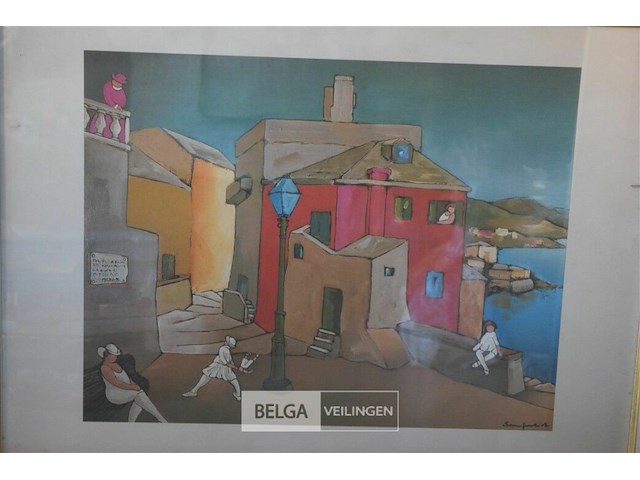 2 schiderijen en1 tekening - afbeelding 2 van  6