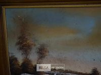 2 schilderijen met kader - afbeelding 5 van  7