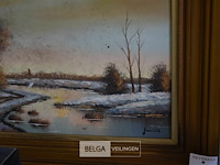 2 schilderijen met kader - afbeelding 7 van  7