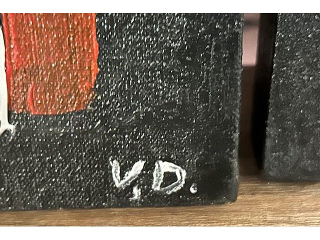 2 schilderijen op doek - afbeelding 2 van  3