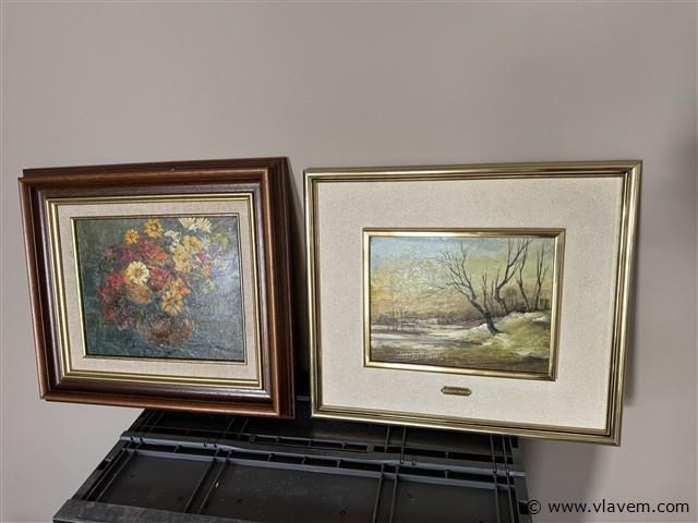 2 schilderijen - afbeelding 1 van  1