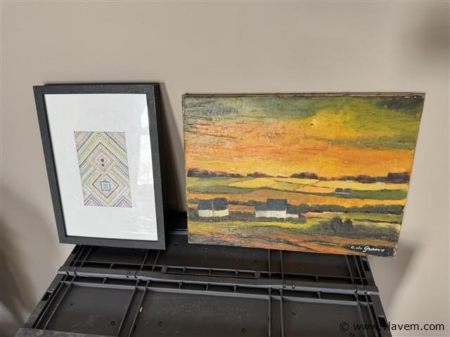 2 schilderijen - afbeelding 1 van  1